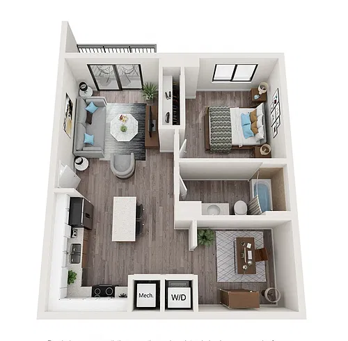 Floor plan A11D