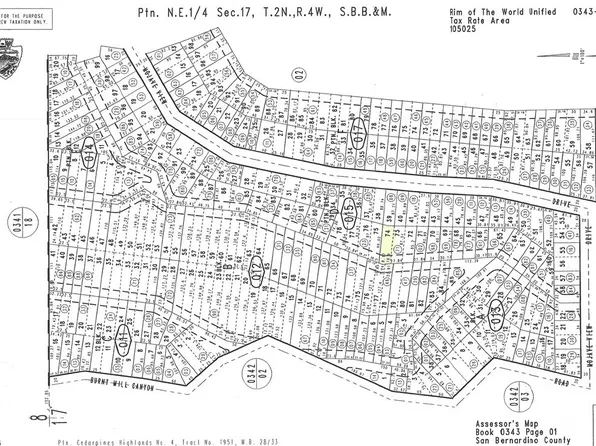 34301574 Mojave View Dr Lot 93, Cedarpines Park, CA 92322