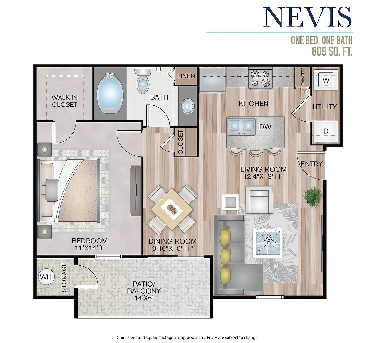Floor plan Nevis