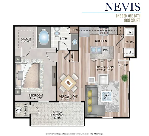 Floor plan Nevis