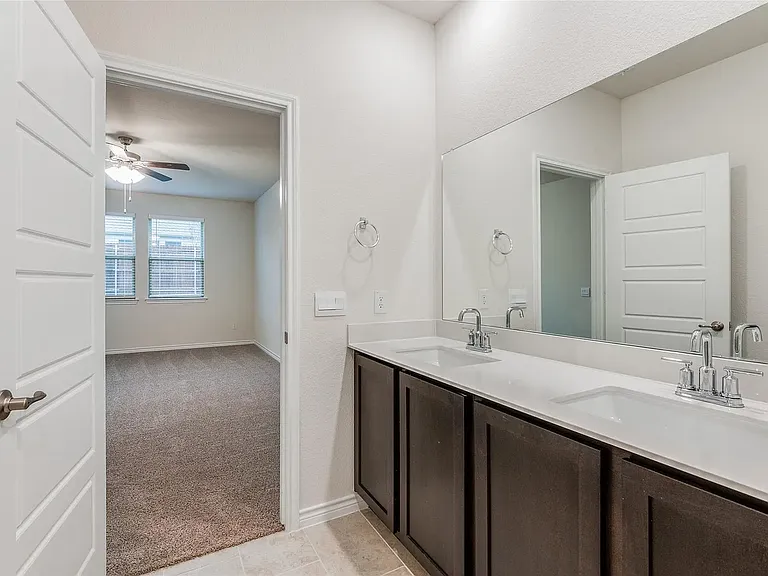 Master bathroom sink.