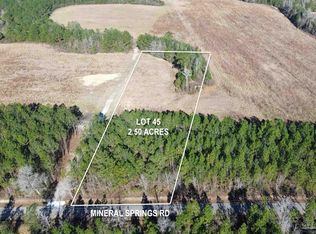 LOT 45 Mineral Springs Rd, Jay, FL 32565