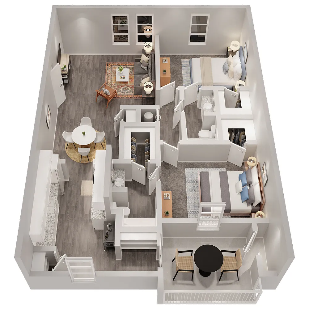 Floor plan B4
