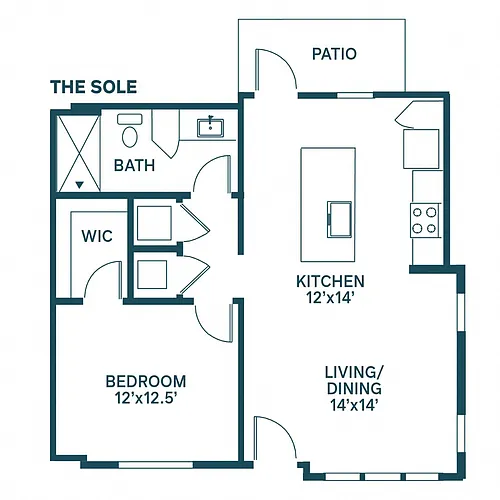 Floor plan The Sole