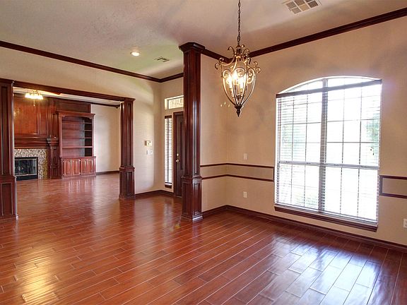 Formal dining room as you enter the home