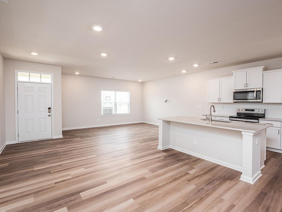 Open Concept with Plank Flooring