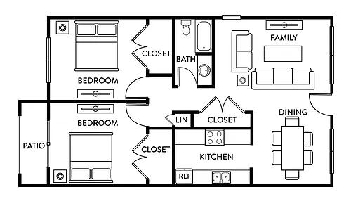 Floor plan Delta