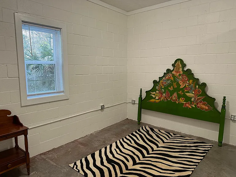 Bedroom large enough for King Size bed & 2 End Tables, 11'4" x 9'x 10"...