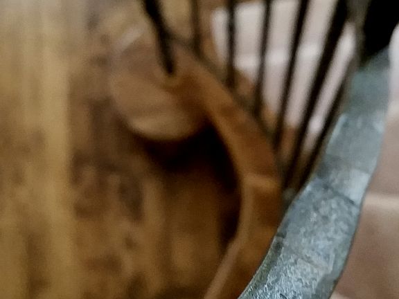 metal handrail detail