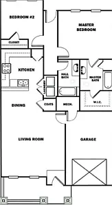 2x2 floorplan resized 2x2 floorplan resized