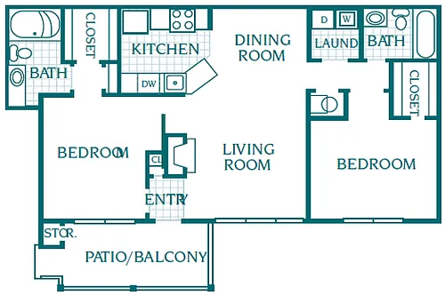 Floor plan B3