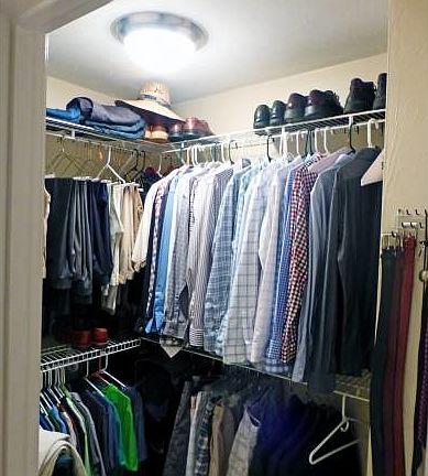 Master closet