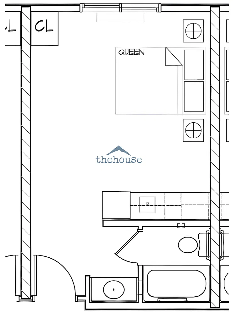 Floor plan Studio - S1