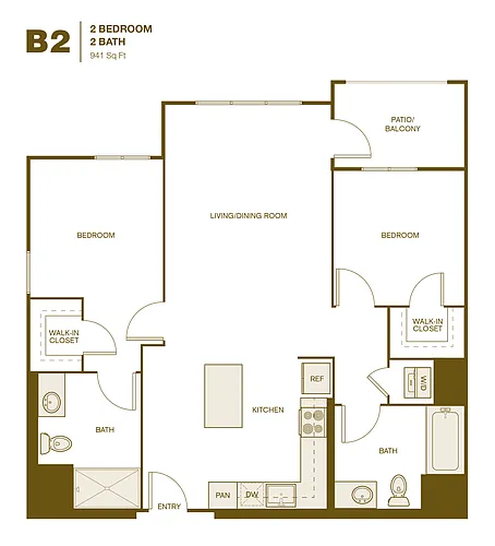 Floor plan B2