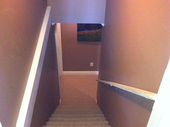 Lower level stairwell
