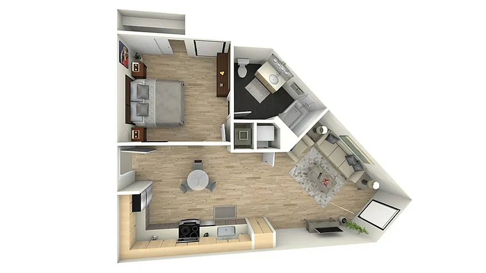 Floor plan A5 Low (Affordable)