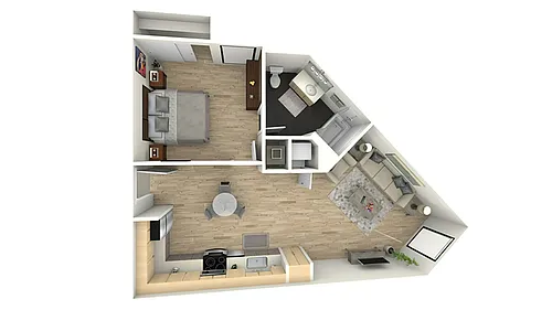 Floor plan A5 Low (Affordable)