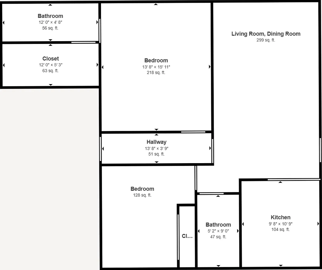 2bed/2bath House At Van Buren St/27th Ave! Move-In Ready For Immediate Move-In! No Hoa! Rv Gate! — Photo 2