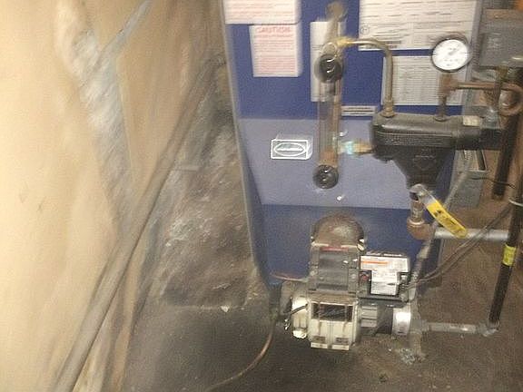 Oil burner with 500gal tanks