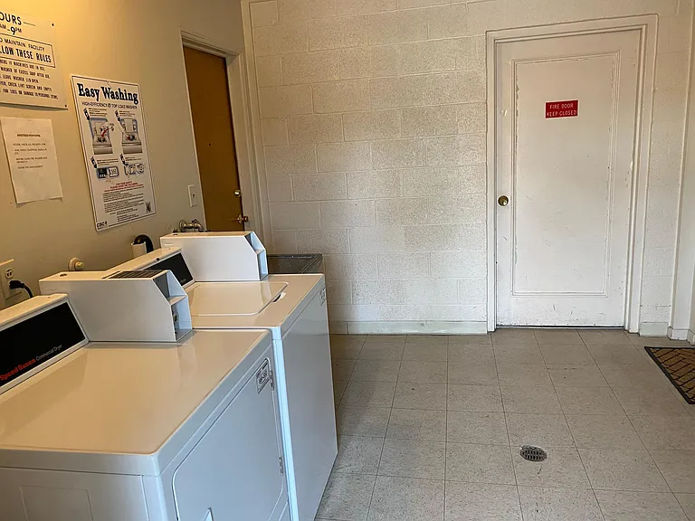Common area Main Floor Shared Laundry between 4 units