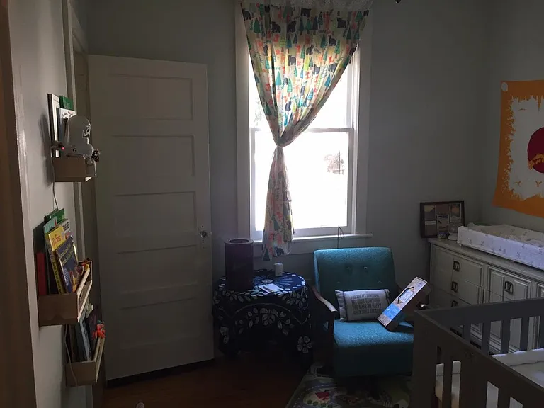 Office/nursery off of the master bedroom