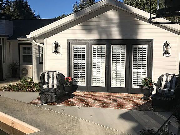 Outside of master suite