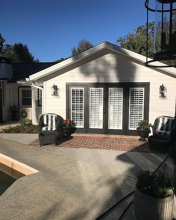 Outside of master suite