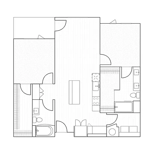 Floor plan B1