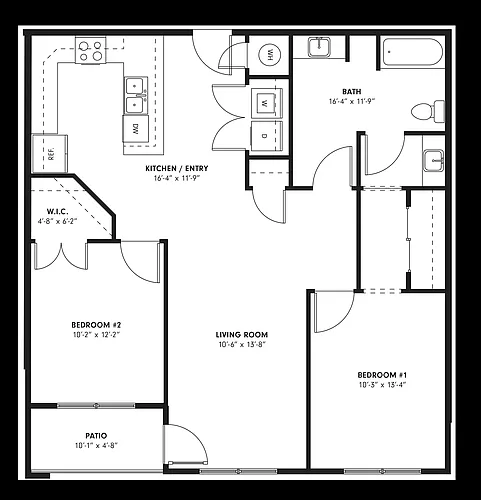 Floor plan The Cedar