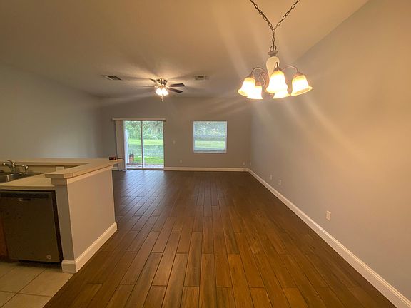 Dining room plus living room