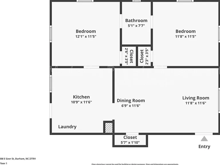 208 E Geer St #B — Photo 26