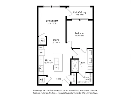 Floor plan NOHO_A1