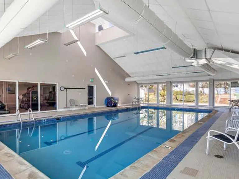 Newly renovated indoor heated pool open year round.