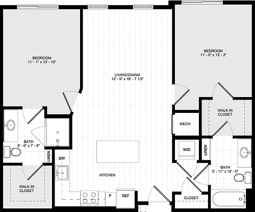 Floor plan C1C