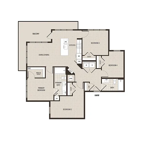 Floor plan D1