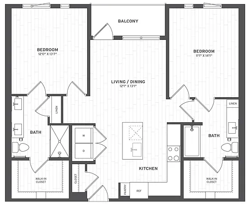 Floor plan 2A