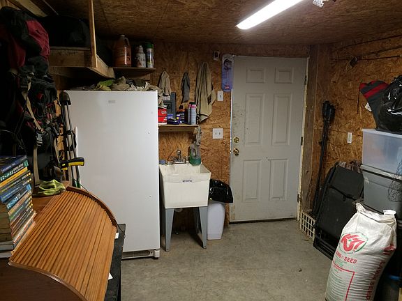 Storage room in shop