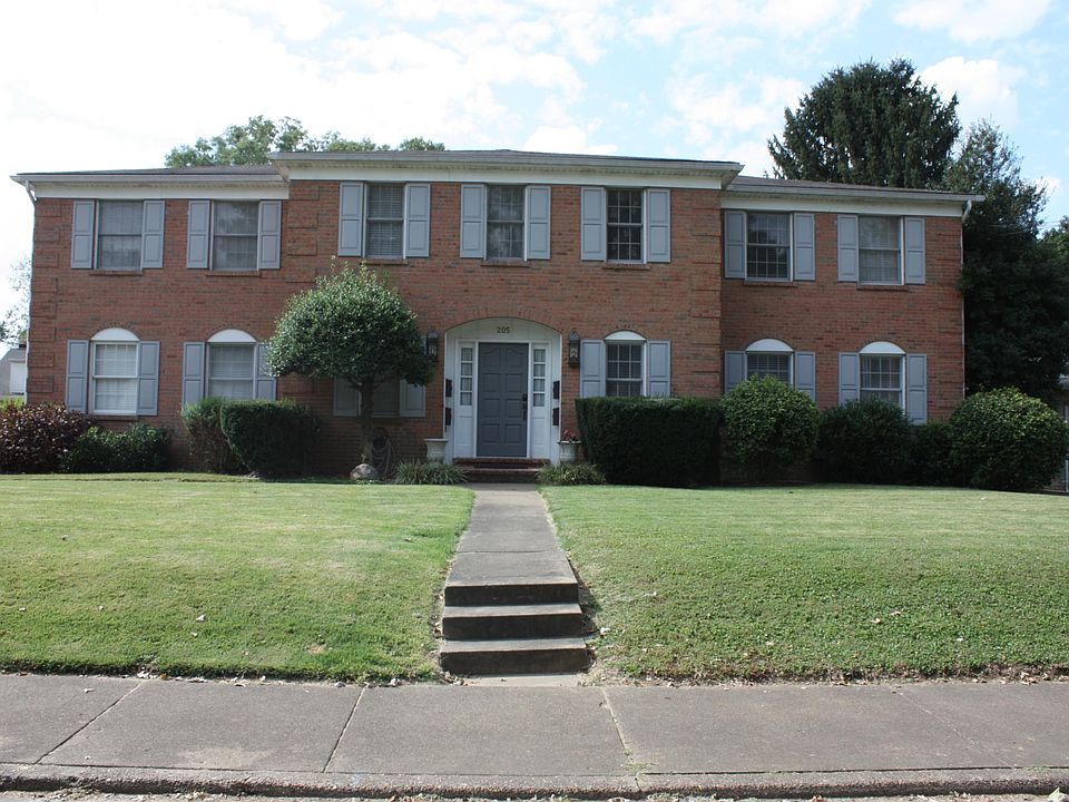 Front of building. Electronic keypad entry, eliminates keys