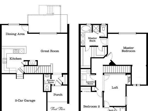 Townhome Floor Plan