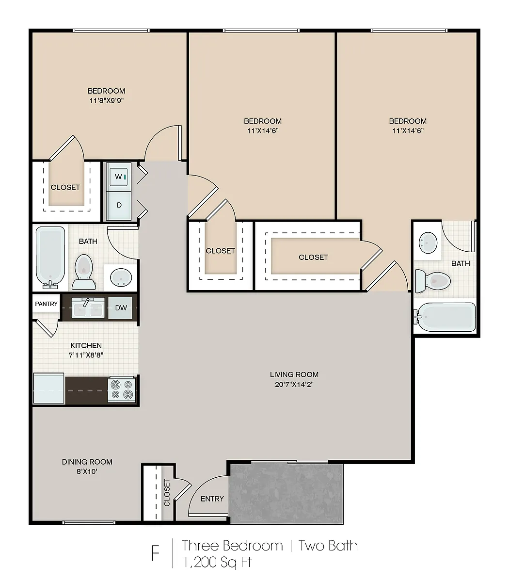 Floor plan C2-D