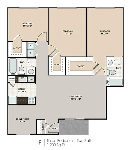 Floor plan C2-P
