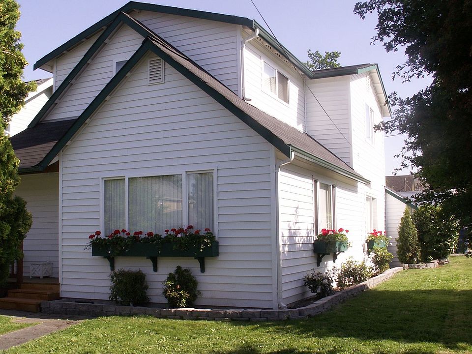 Front of House on Double Corner Lot