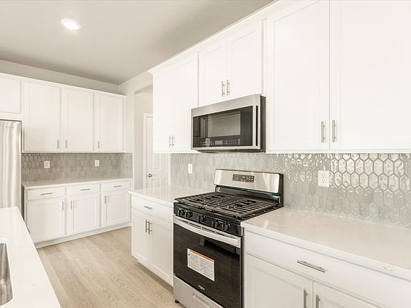 The Red Rock floorplan interior image taken at a Meritage Homes community in Northern Colorado.