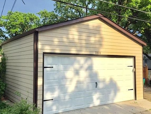 Double garage