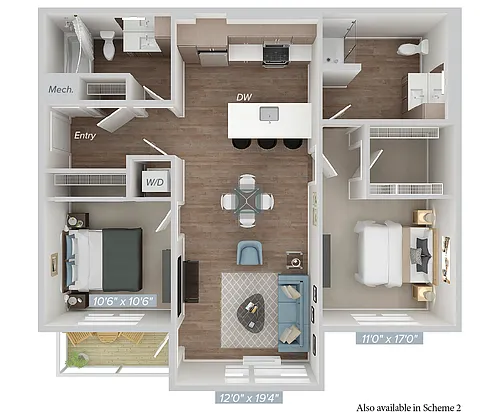 Floor plan B10