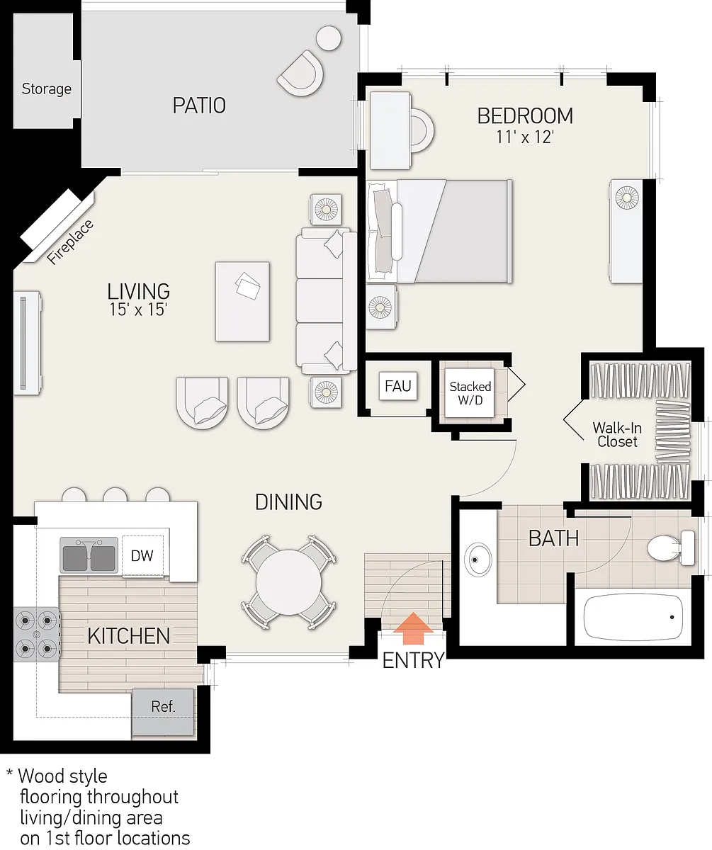 Floor plan Plan D