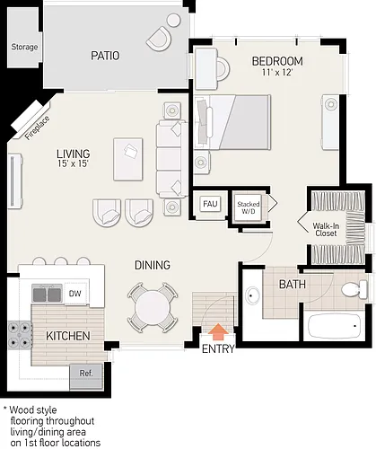 Floor plan Plan D