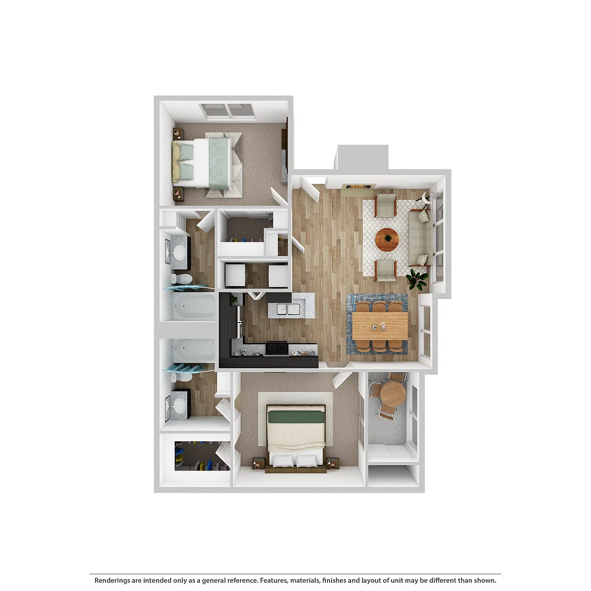 Floor plan 2X2