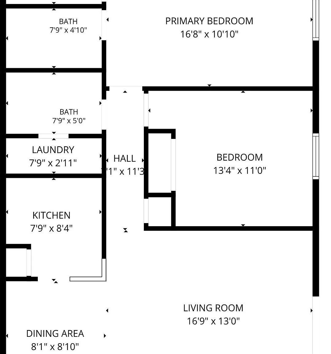 2 bed, 962 sqft, $1,200 — Photo 4