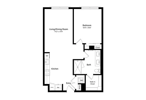 Floor plan 1C1